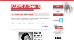 Desktop Screenshot of fadedsignals.com
